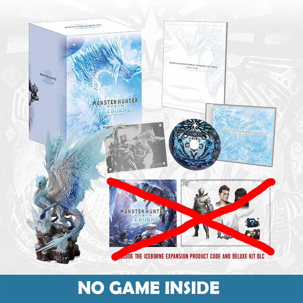 Ps4 Monster Hunter World Iceborne Collector Edition No Game Inside Shopee Malaysia 1287