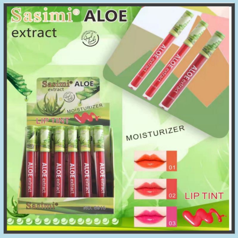 SASIMI Aloe Vera Moisturizer Lip Tint (1pcs) Shopee Malaysia