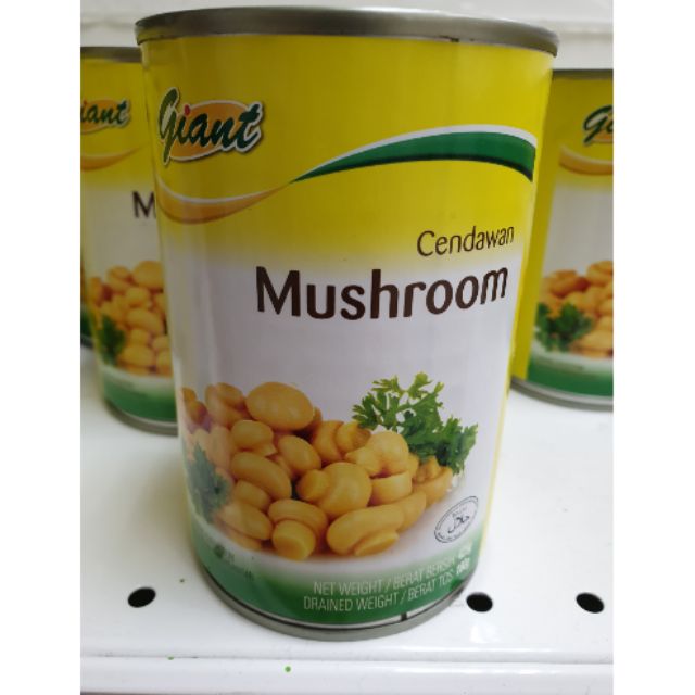 Giant Brand Mushroom Net Weight 425g (1 Tin) Shopee Malaysia