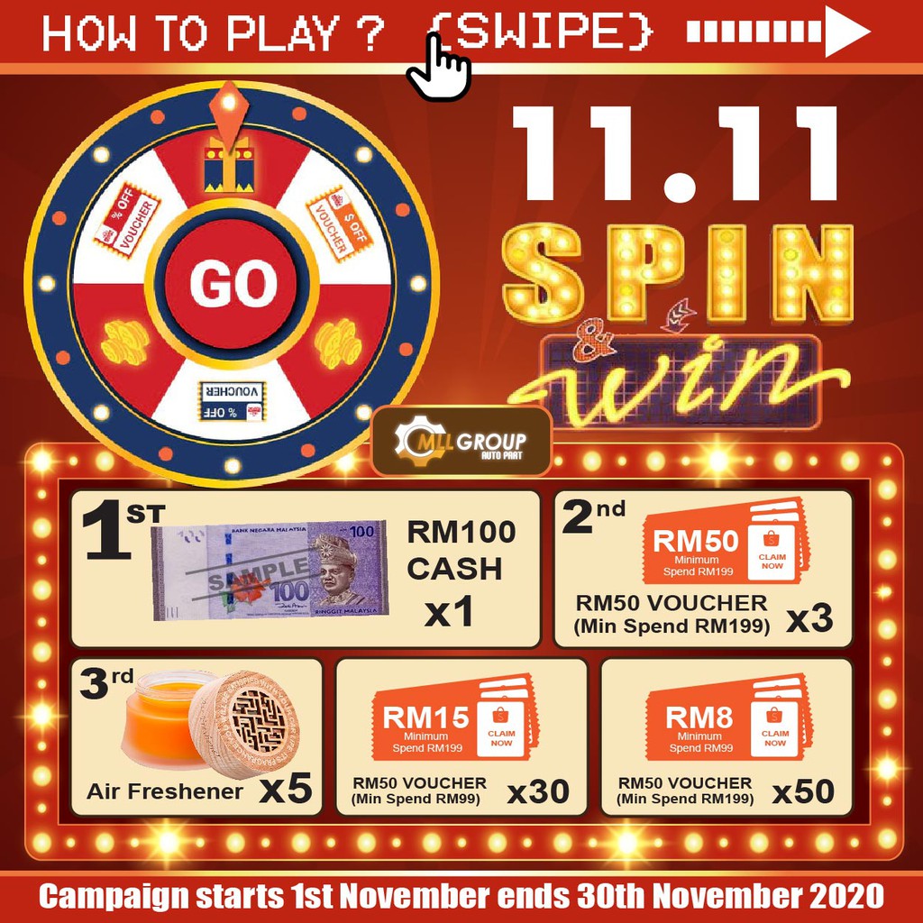 Spin to win slot machine