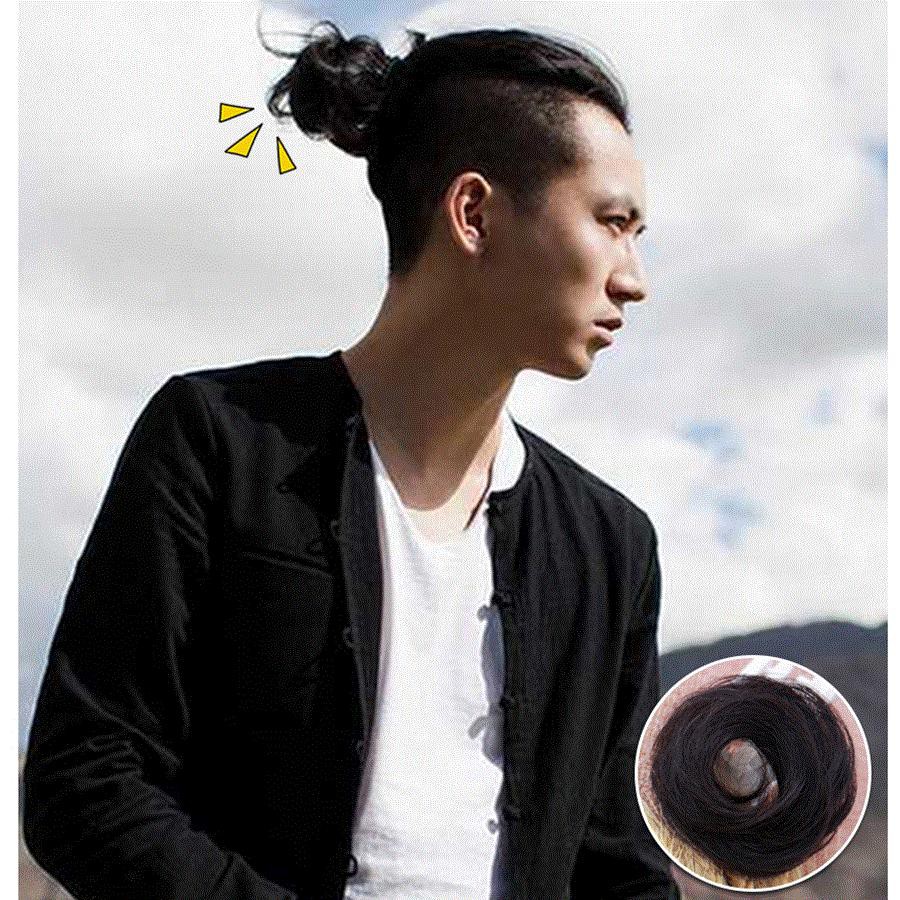 ready stock human hair extension men hair extension 100% human hair |  Shopee Malaysia