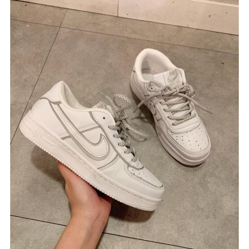 nike air force 1 mid 3m reflective