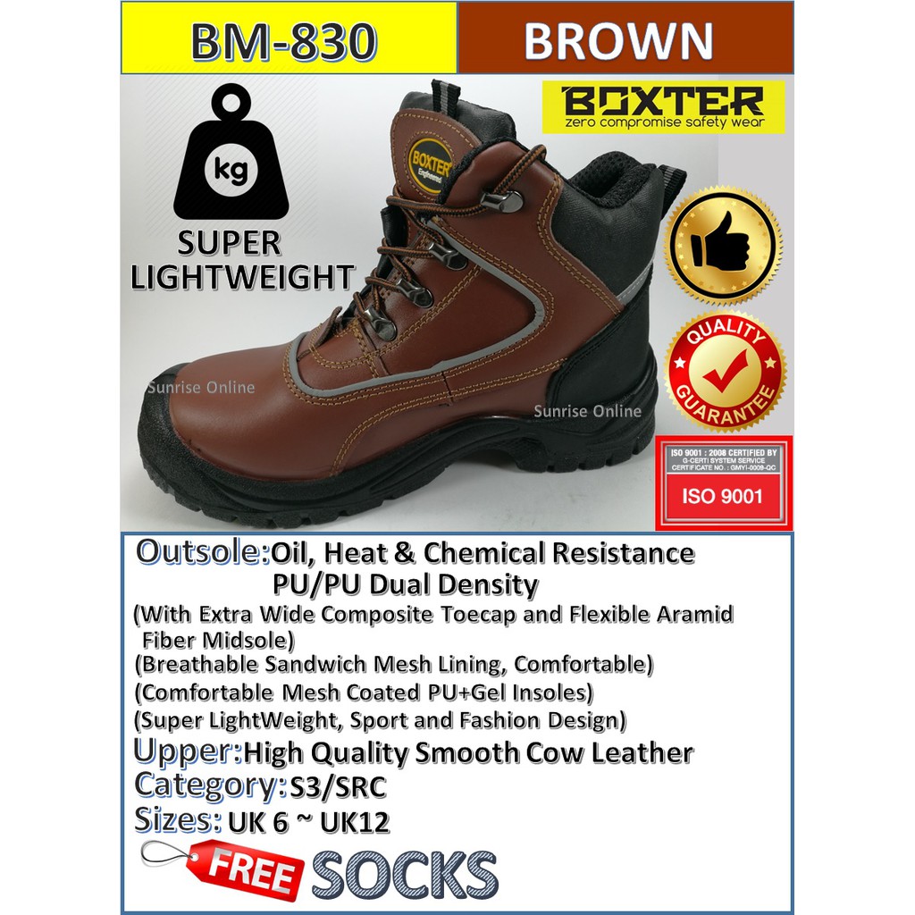 super light work boots