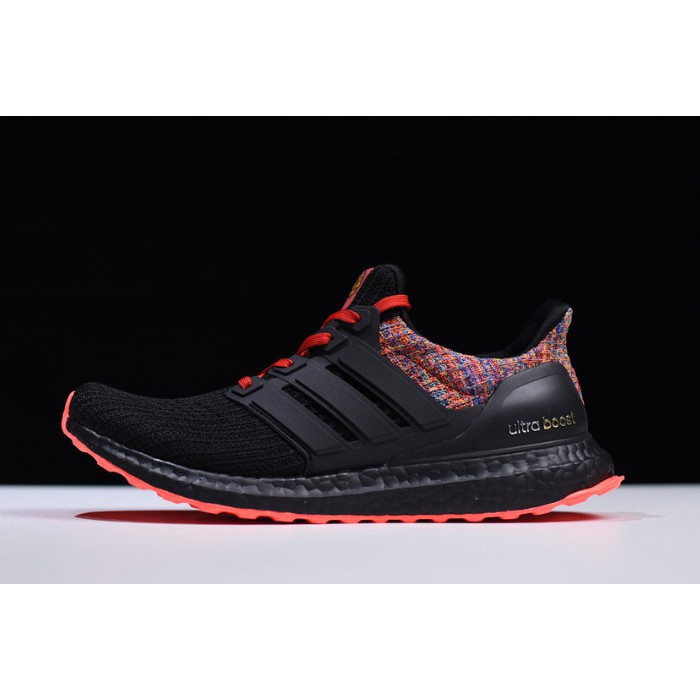 adidas ultra boost black rainbow