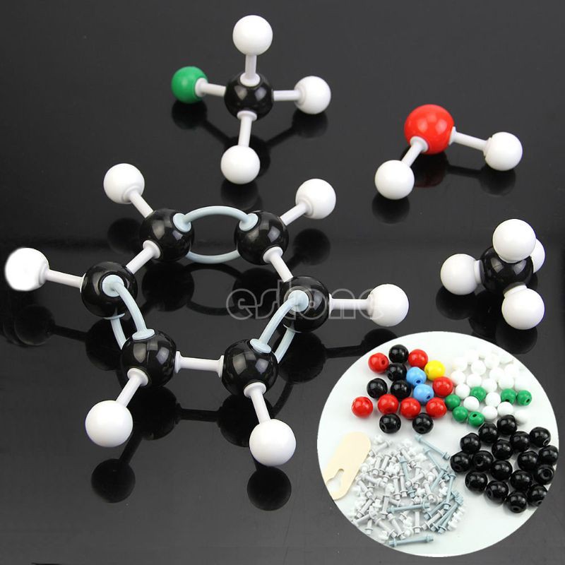 124 organic chemistry atom molecular model kit set for high school 
