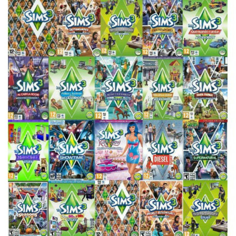 [PC] The Sims 3 Ultimate Collection + All Expansions Pack DLC | Shopee ...