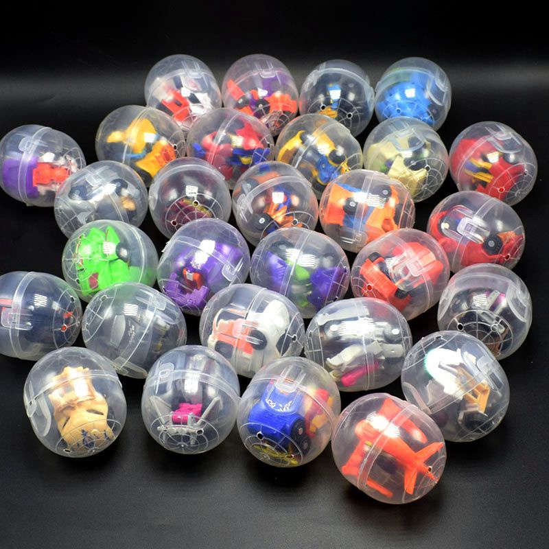 Mini Transforming Car Model In Egg Deformation Cars Transform Action Collection Novelty Toys Gift