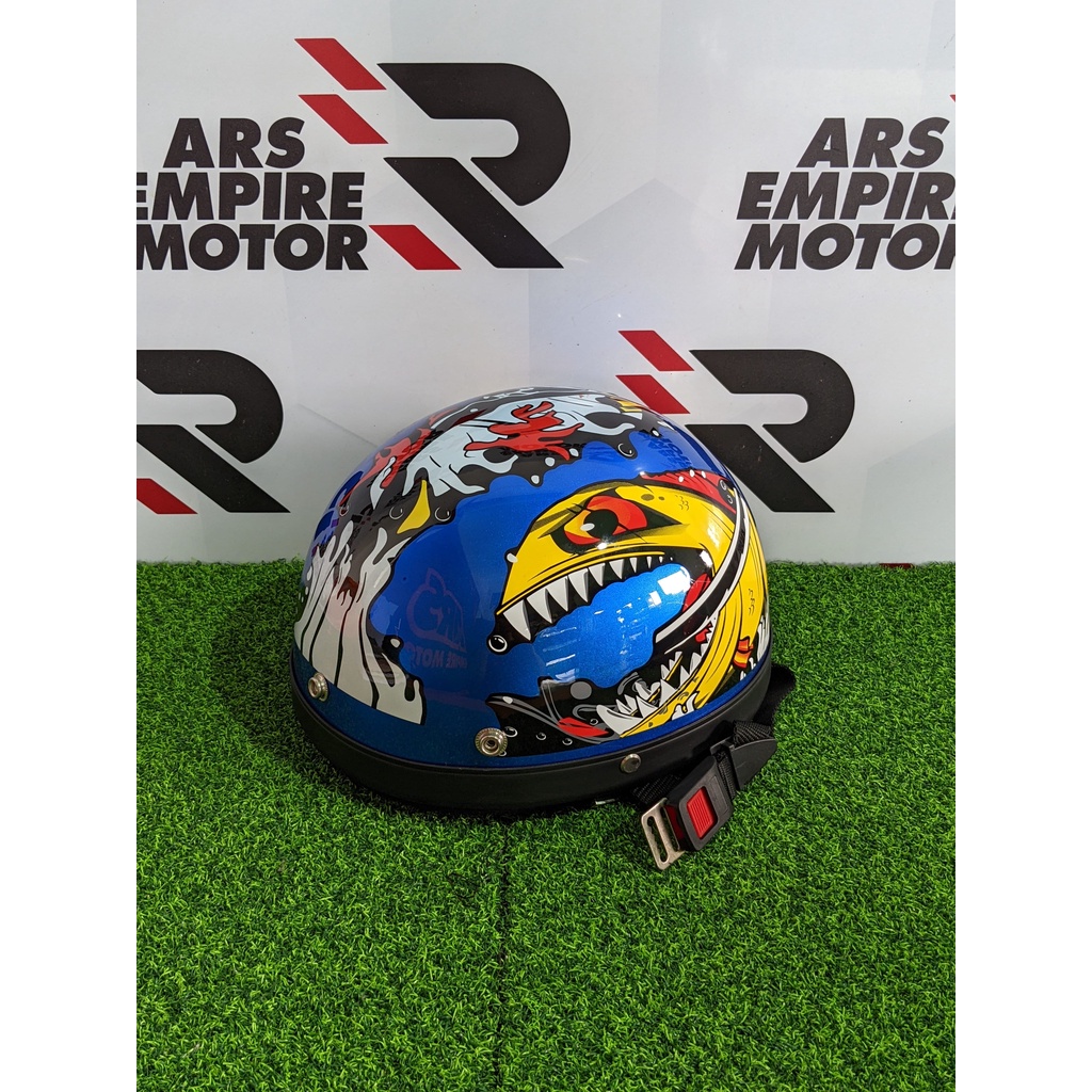 ORIGINAL HELMET MHR HELMET HALF CUT LIMITED EDITION Shopee Malaysia
