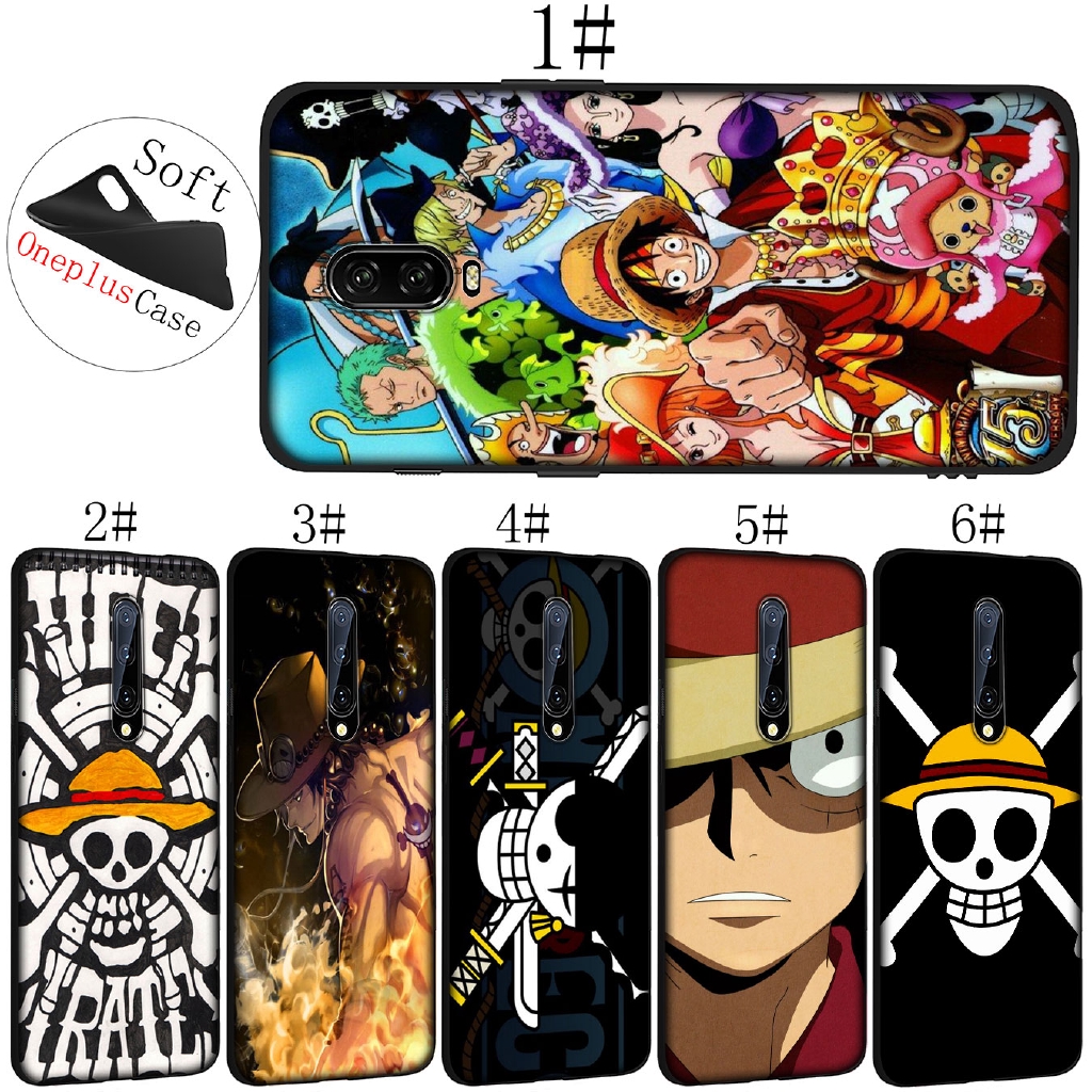 Oneplus 7 Pro 6T 6 5T 5 Soft Silicone Black TPU Cover One Piece Luffy Anime  One Plus Phone Case | Shopee Malaysia