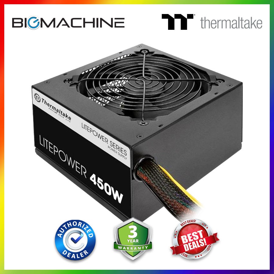 Блок питания thermaltake litepower rgb 550w обзор