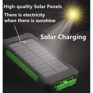 【24H】Solar Powerbank 100000mAh Outdoor Solar Energy External Battery ...