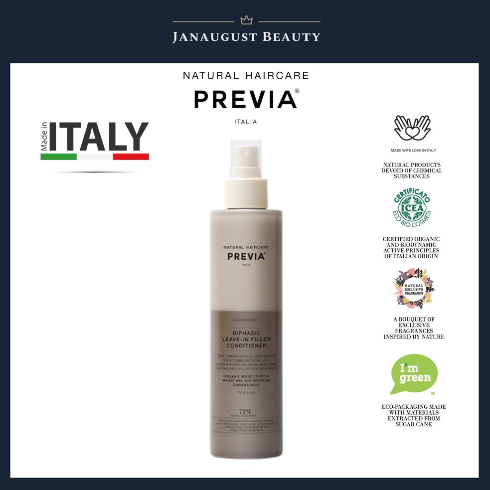 Previa Anti Age Hair Filler Biphasic Leave In Conditioner 200ml - for ...