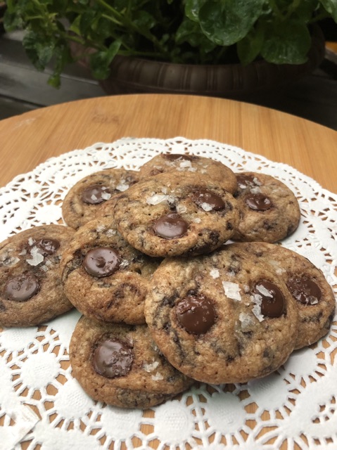 Sea Salt Chocolate Chip Cookies