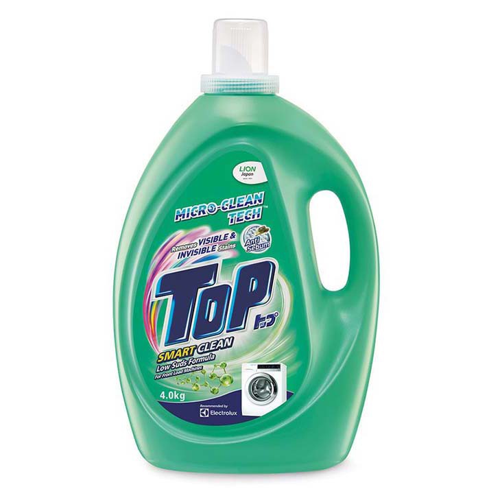 Top Liquid Detergent Low Suds Smart Clean 4kg Shopee Malaysia