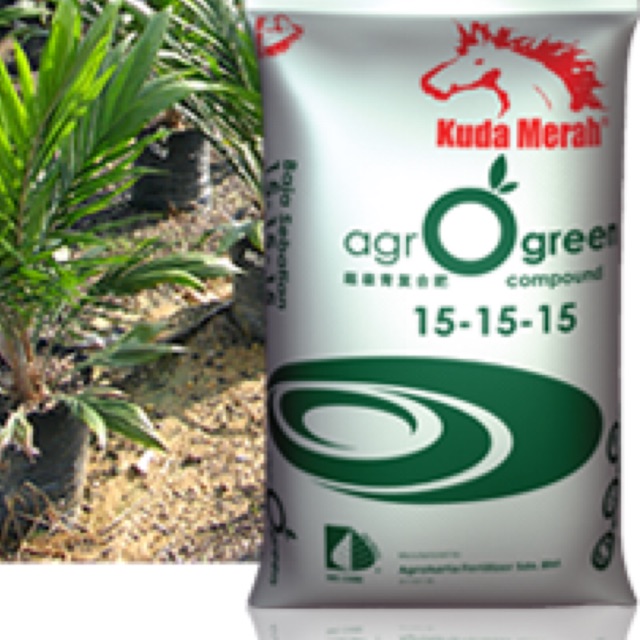 Baja 50kg Agrogreen Npk 15 15 15 Compound Fertilizer Shopee Malaysia