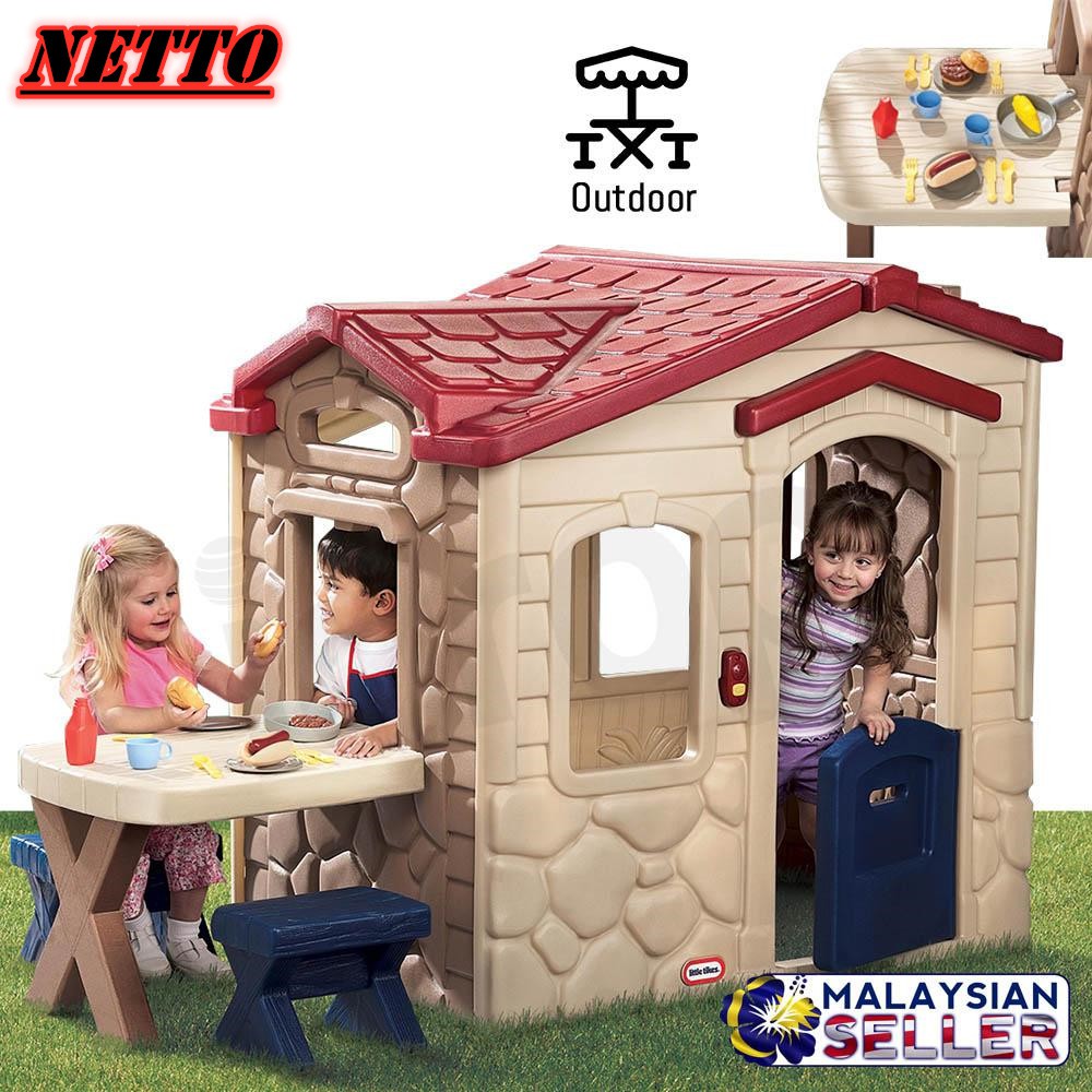 Netto Creative Deluxe Picnic On The Patio Kids Children Playhouse