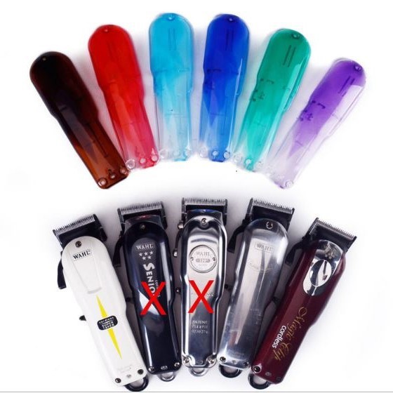 wahl transparent case