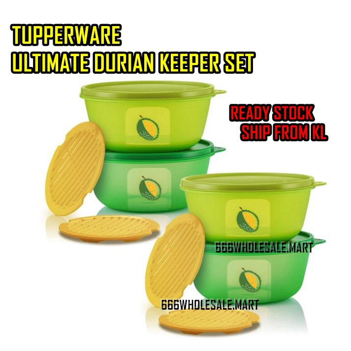 Tupperware Ultimate Durian Keeper Set 1.5L