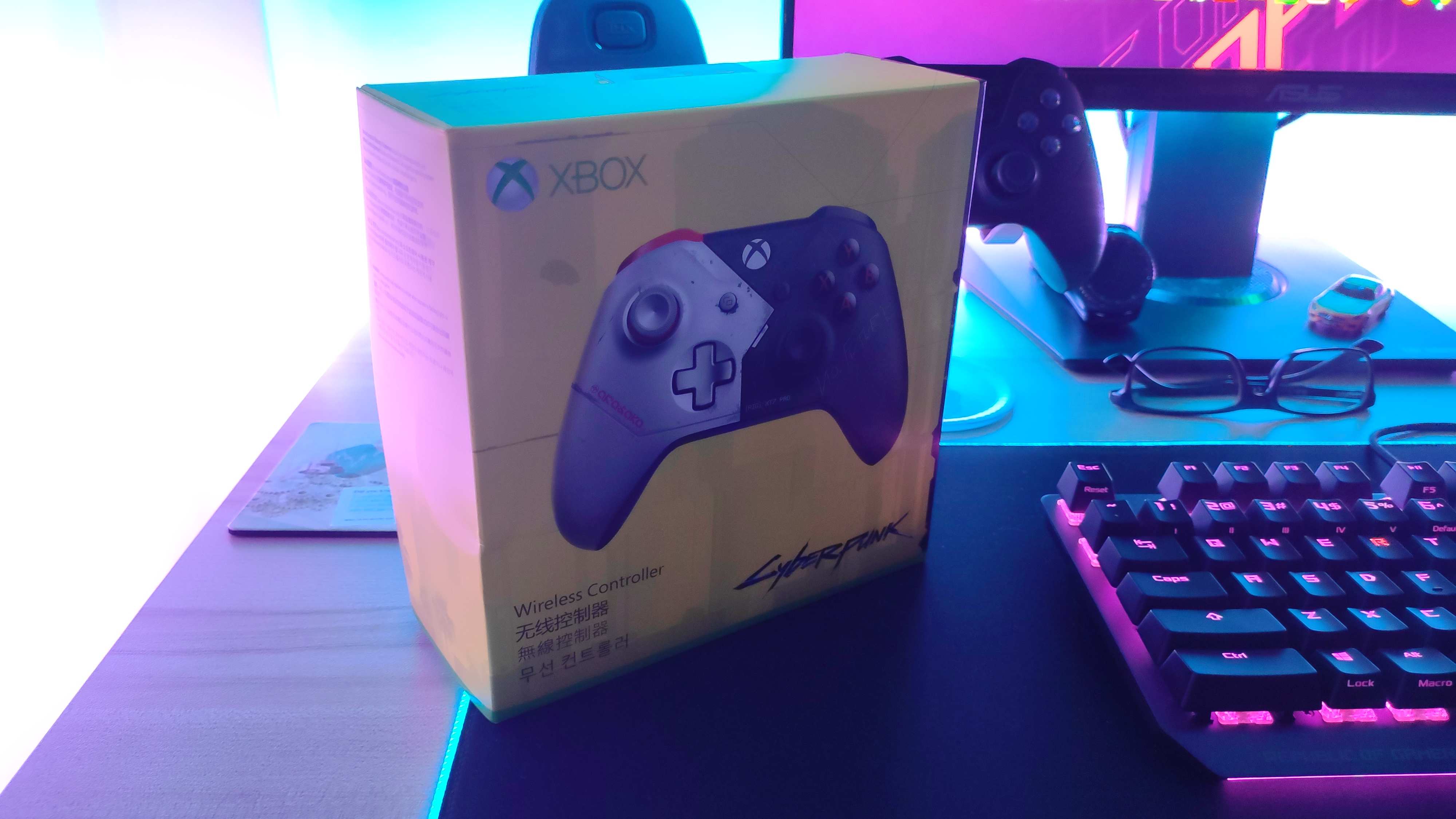 Xbox One Wireless Controller With 3 5mm Jack Bluetooth Cyberpunk 77 Limited Edition Shopee Malaysia