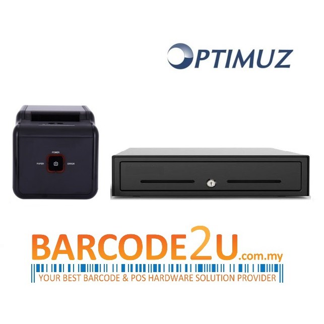 Pos Cash Drawer 80mm Thermal Receipt Printer Bundle Set Shopee