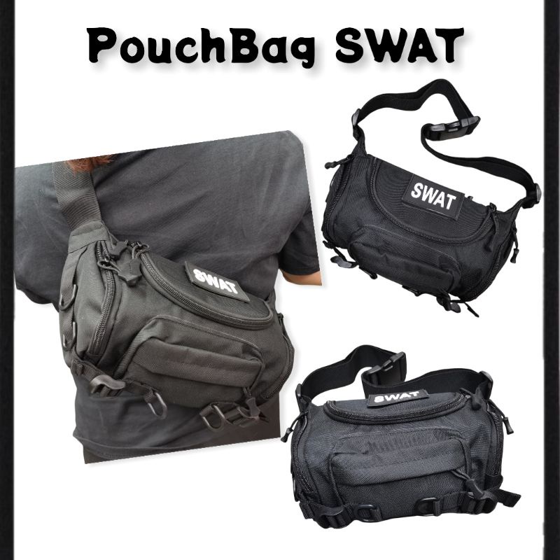 PouchBag Men Tactical Men Outdoor WaistBag SWAT | Shopee Malaysia