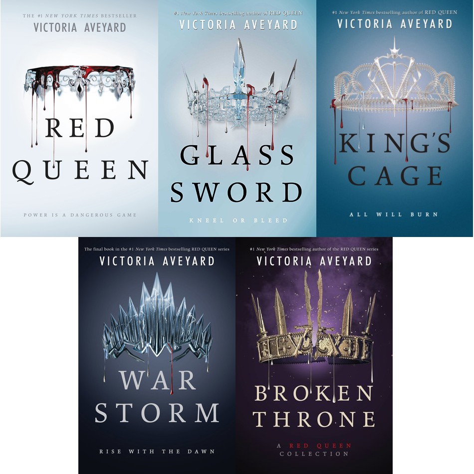 [eBook] Red Queen Series by Victoria Aveyard Shopee Malaysia