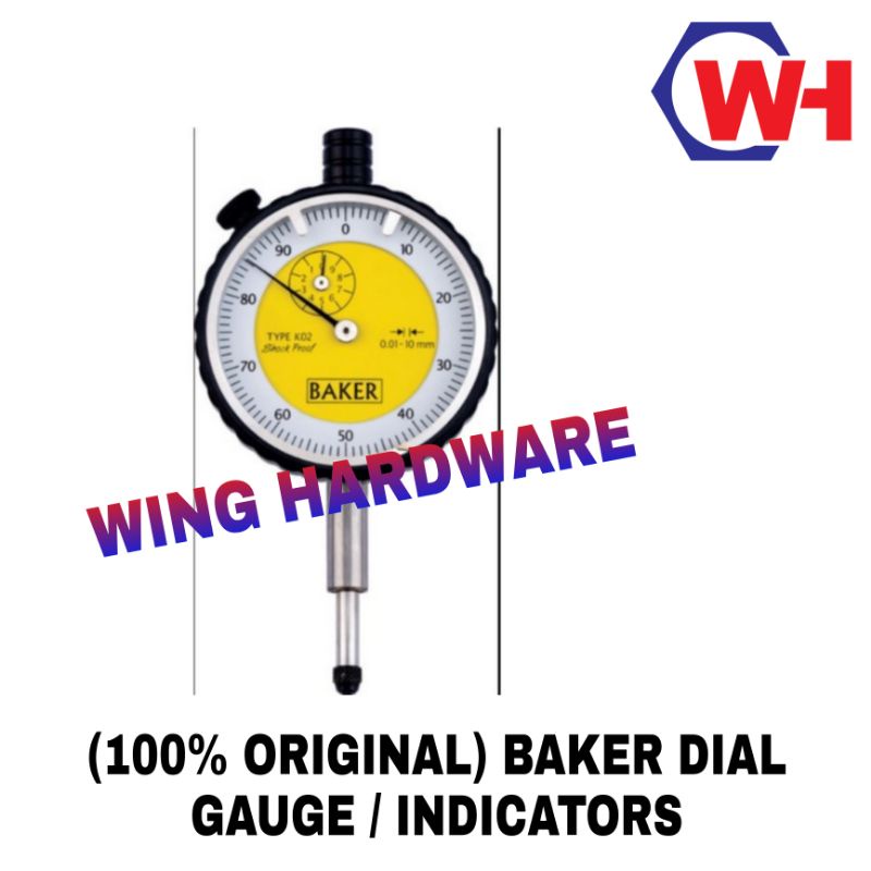 (100 ORIGINAL) BAKER DIAL GAUGE / INDICATORS Shopee Malaysia