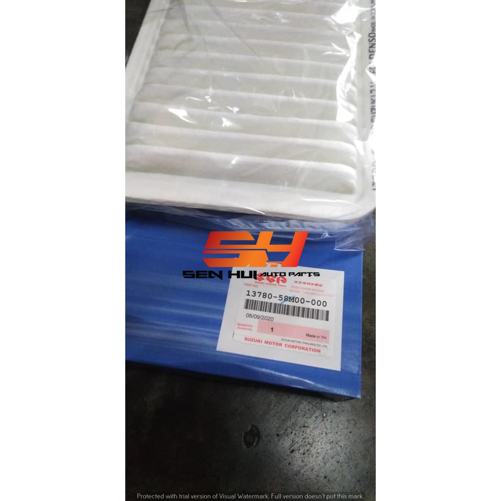 SUZUKI Swift AIR FILTER 1378058M00000 Genuine Part Shopee Malaysia