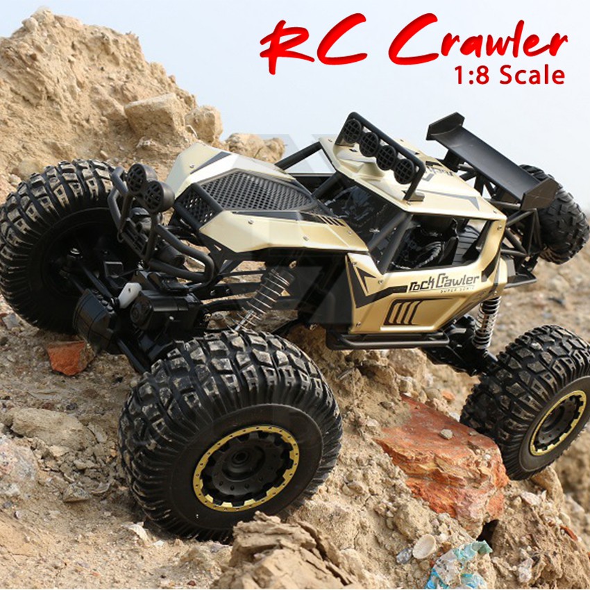 RC Crawler 1/8 Big Scale Rock Climbing Car Extreme Sport Hobby with Remote Control Shopee Malaysia