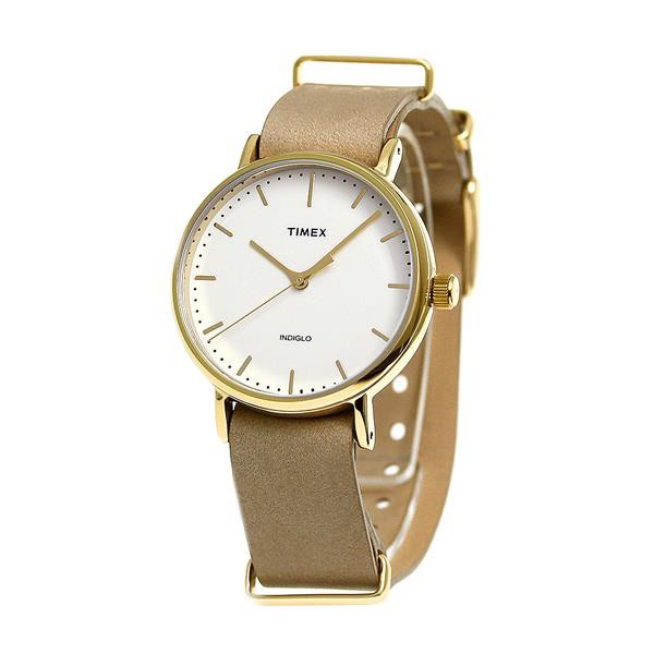timex fairfield rose gold