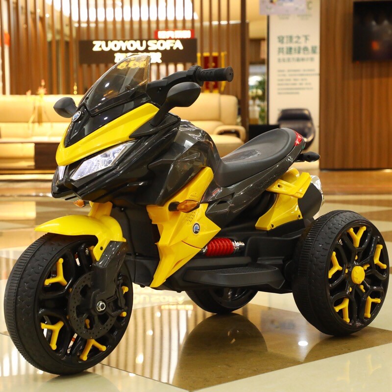 Electric Children Kids Big BMW Sport Ride On Motor Motorcycle Scooter Ride On Car 12V | Shopee ...