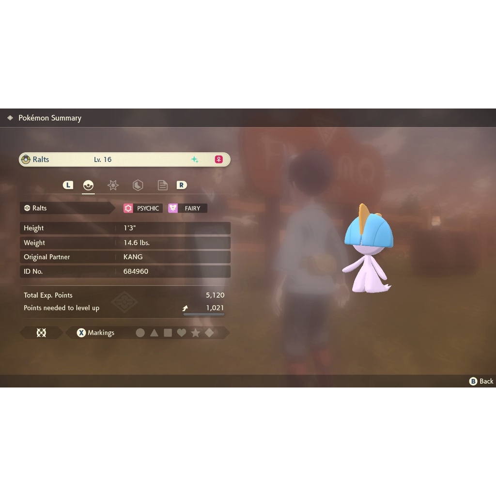 6IV Shiny Ralts (Female Or Male) For Pokemon Legends Z-A (Legends Z-A) - Nintendo
