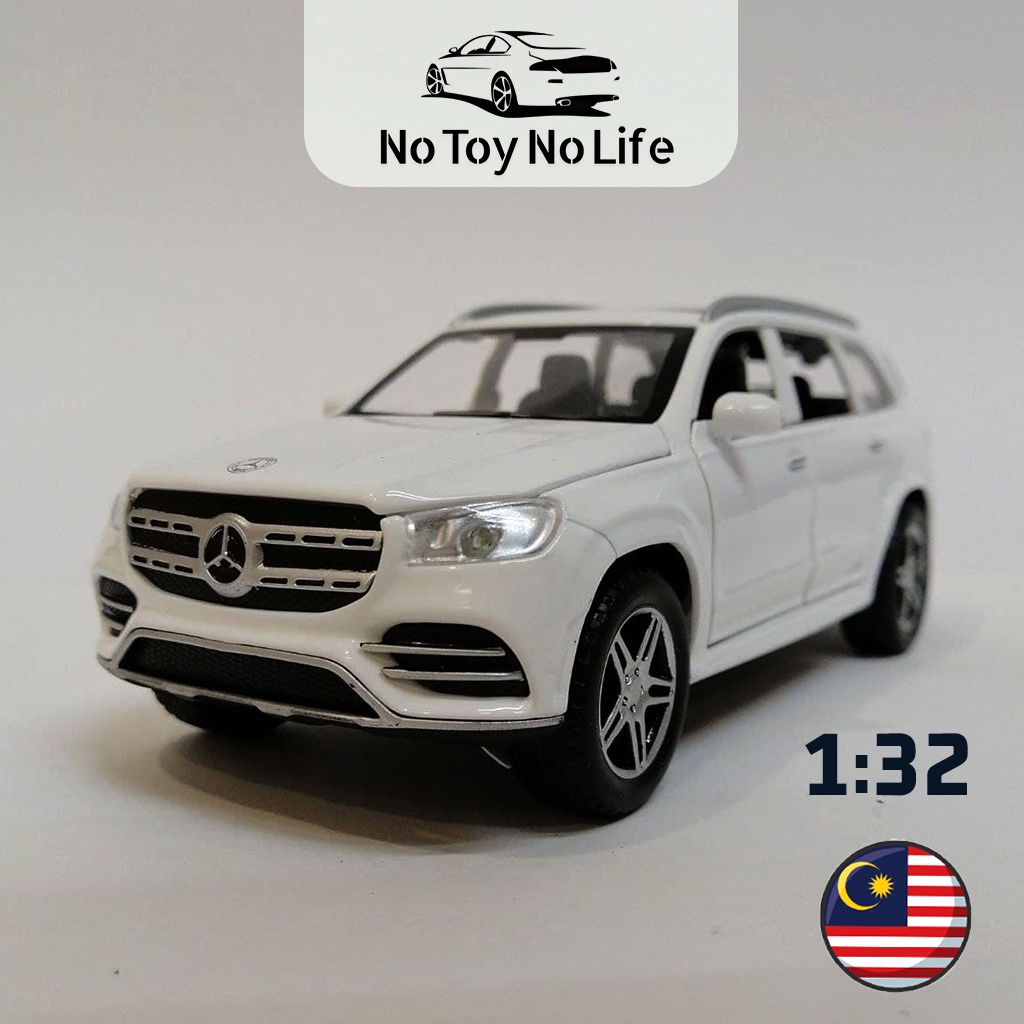 Mercedes Benz GLS580 Luxury SUV 1:32 Diecast Car Toys Alloy Vehicle Models Collectibles High Quality Christmas Gifts