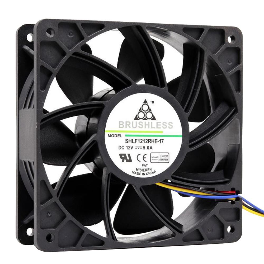 6000RPM Cooling Fan Replacement 4-pin For Antminer Bitmain S3 S7 S9 S5 S5 