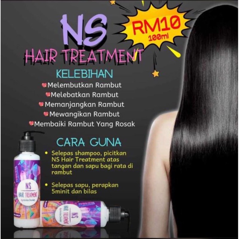 Ns Hair Treatment By Anisha Che Aziz Shopee Malaysia