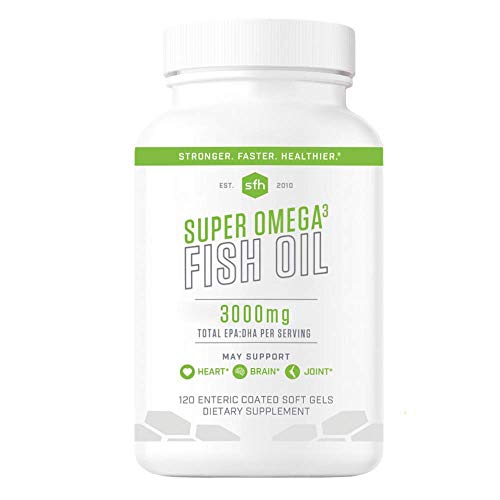 Super Omega 3 Fish Oil By Sfh Highly Concentrated 3500mg Epa Dha Best Tasting Liquid Fish Oil For Heart Health Shopee Malaysia