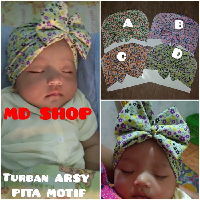 ARSY MOTIF Baby and Children's Turbans