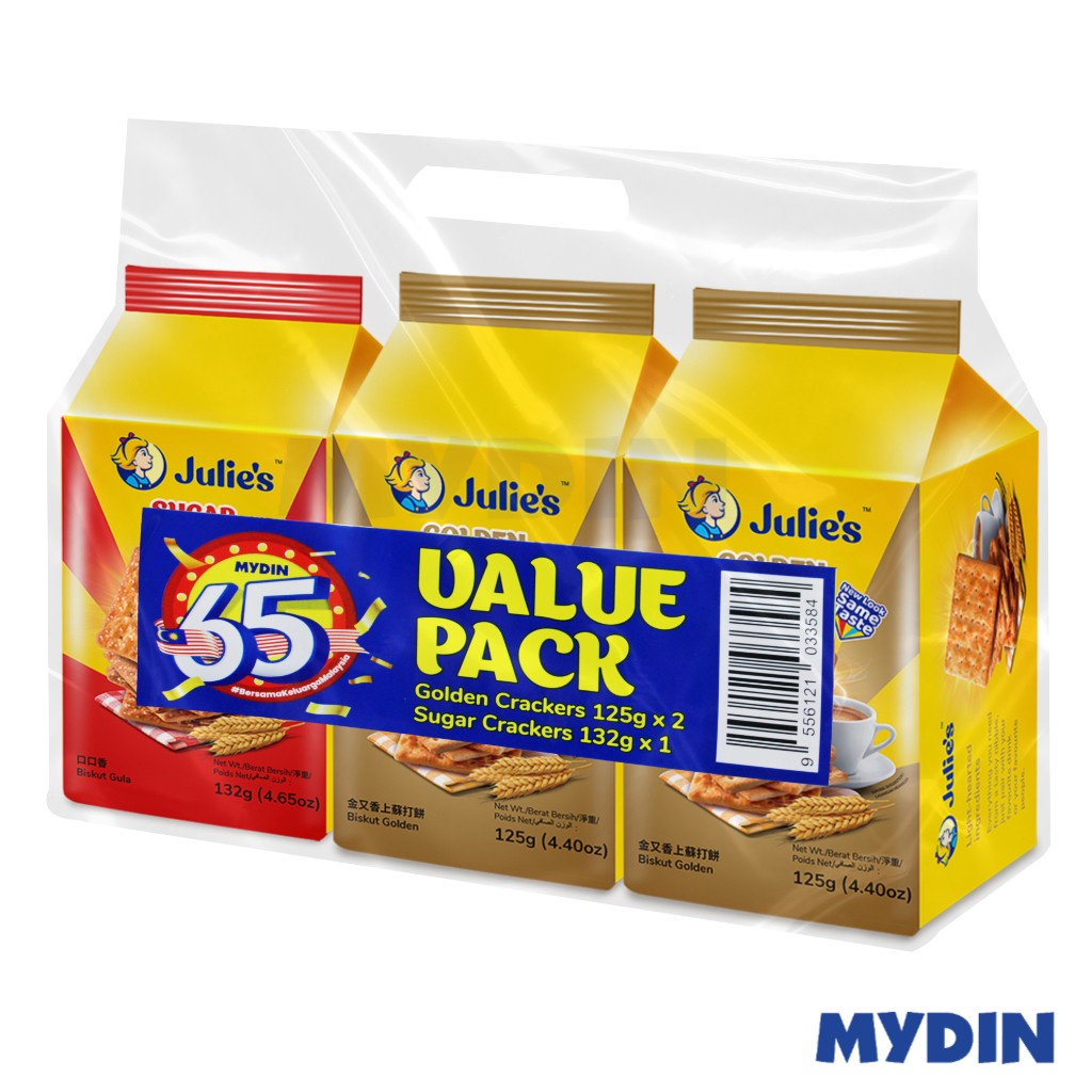 Julie's Golden Crackers Value Pack 382g | Shopee Malaysia