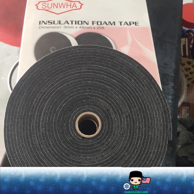 INSULATION FOAM TAPE(3mmx48mmx25ft) Shopee Malaysia