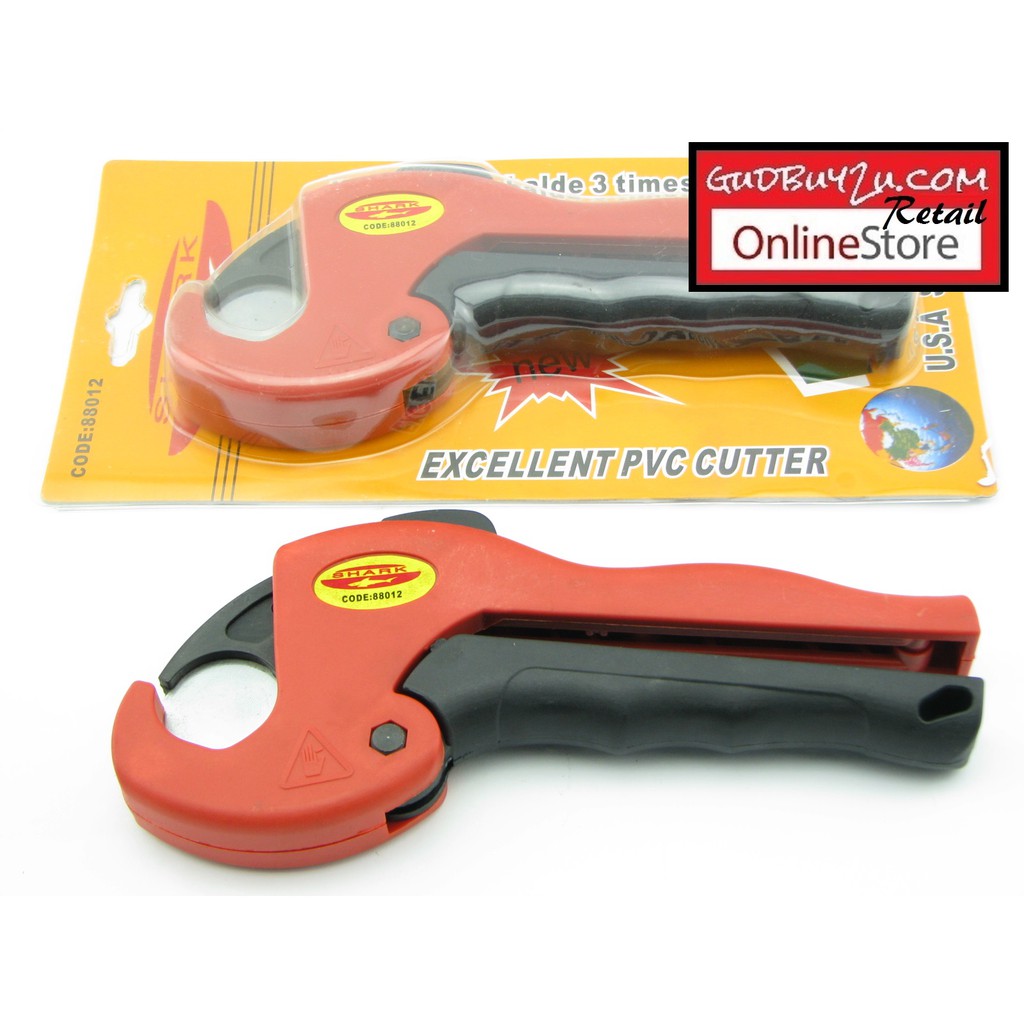 SHARK PVC  SOFT PIPE CUTTER PEMOTONG PAIP PVC  LEMBUT 26MM 