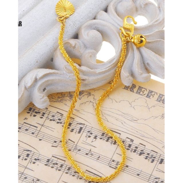  Gelang  tangan sabut bracelet Emas korea 24k murah  