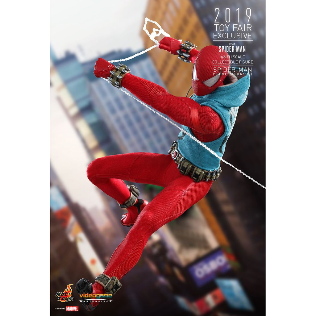 scarlet spider hot toys