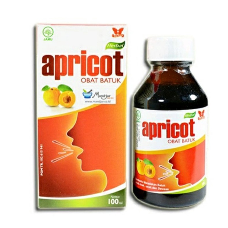 Apricot Cough Medicine Syrup 100 ml Shopee Malaysia