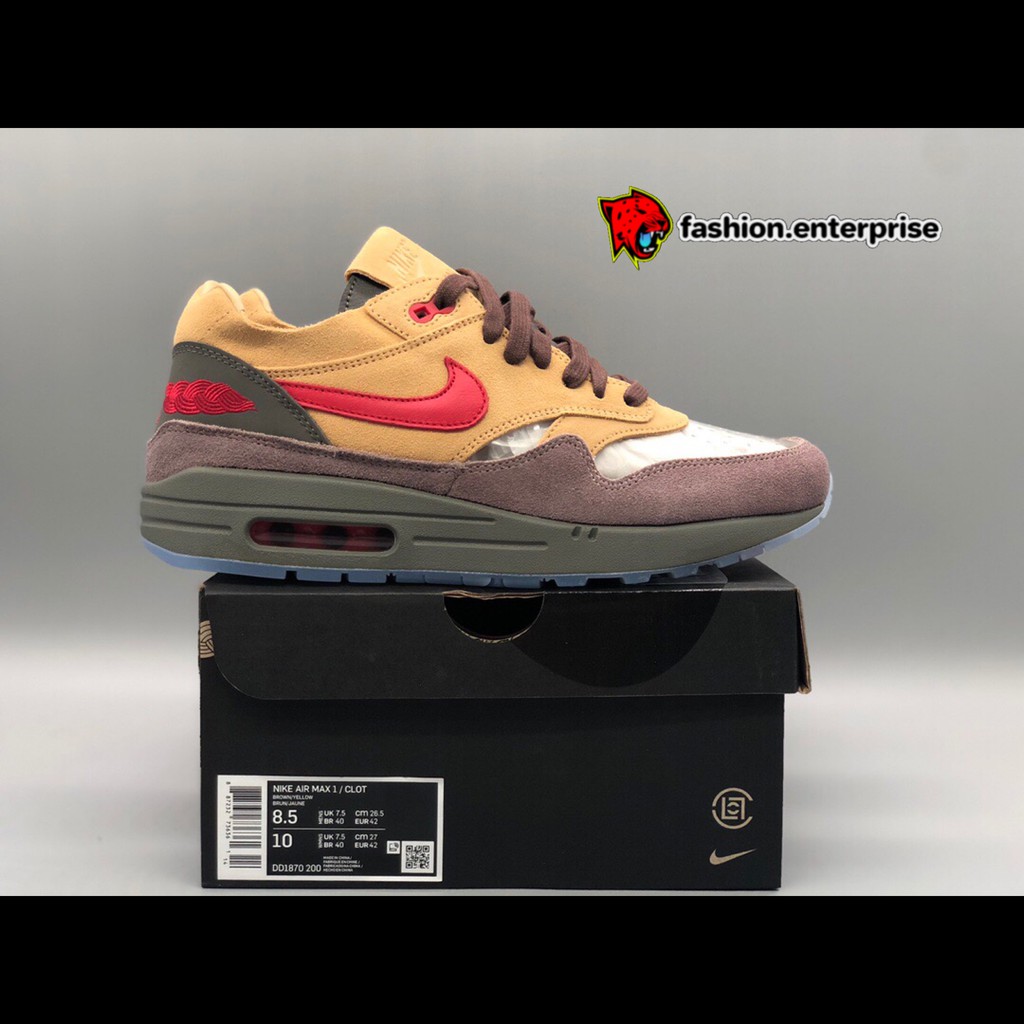 clot x nike air max 1 kiss of death cha