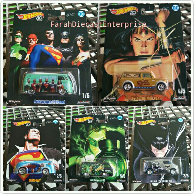 hot wheels dc comics 2018