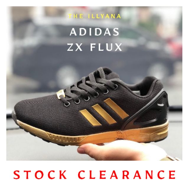 adidas zx flux core blackgold