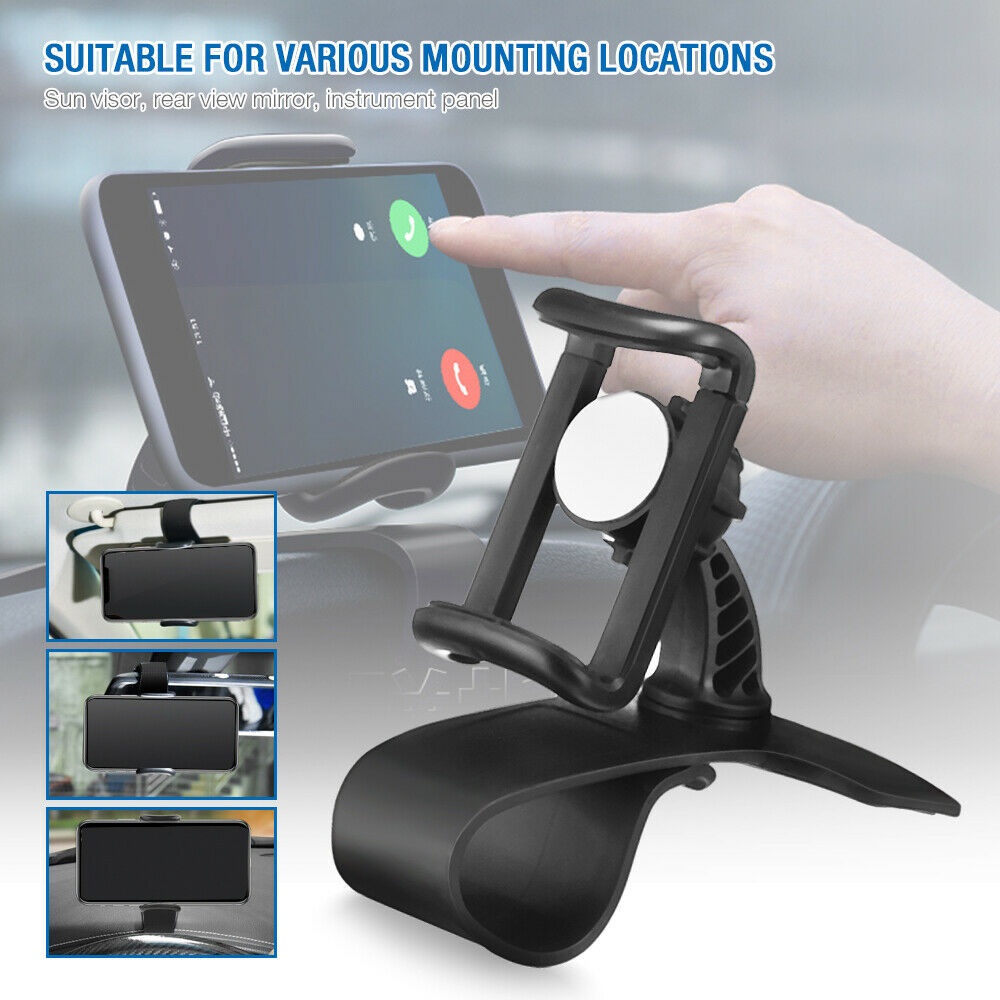 Universal Cell Phone GPS Car Dashboard Mount Holder Stand HUD Ven Clip