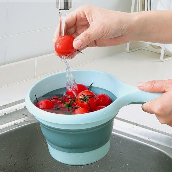 Japanese Foldable Silicone Water Scoop