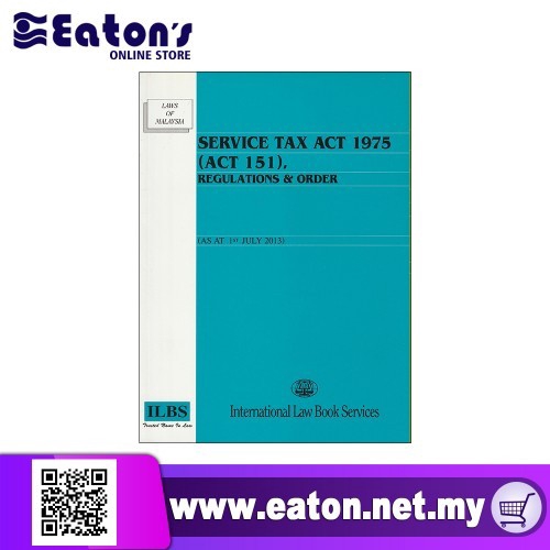 Ilbs Service Tax Act 1975 Act 151 Shopee Malaysia