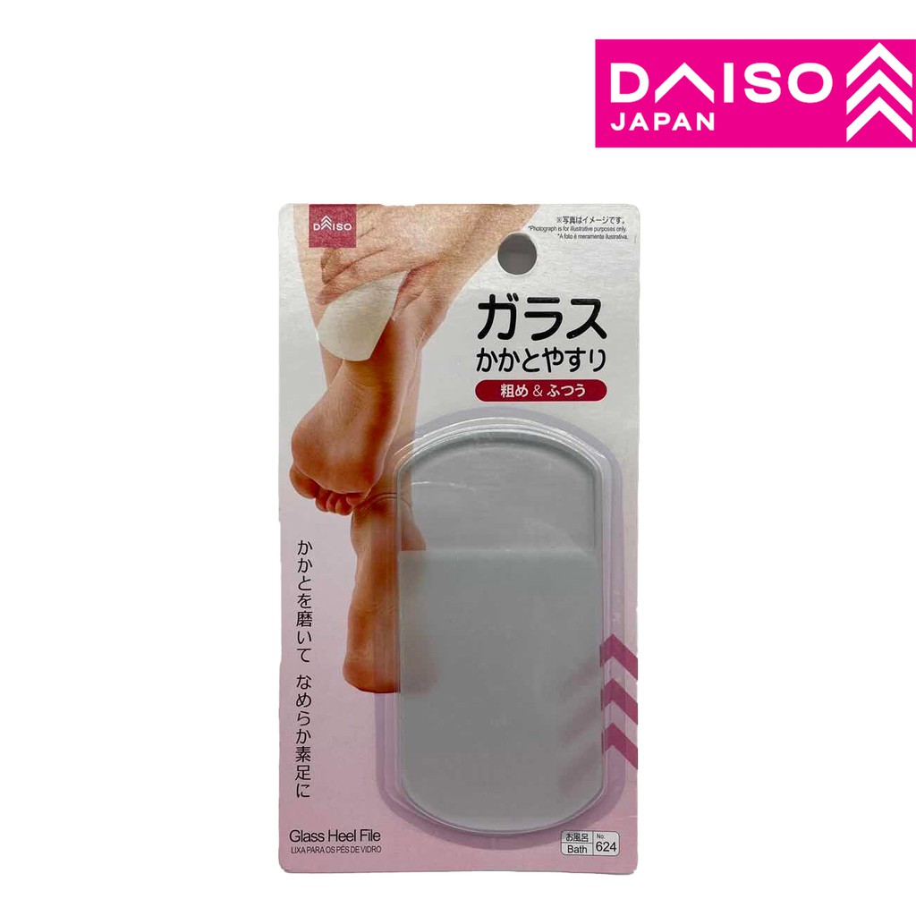 DAISO GLASS HEEL FILE FOR FOOT Shopee Malaysia